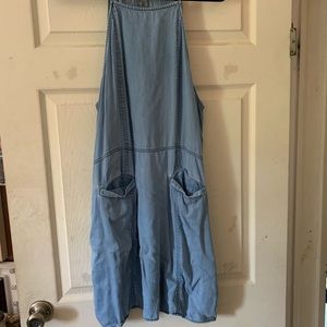 American Eagle Denim Apron Dress